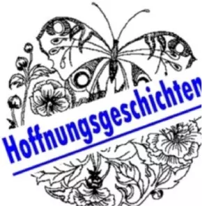 Schmetterlingsornament als Teaser für Hoffnungsgeschichten