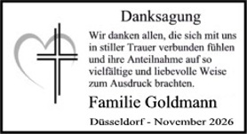 Einfache Danksagung Zeitungsanzeige