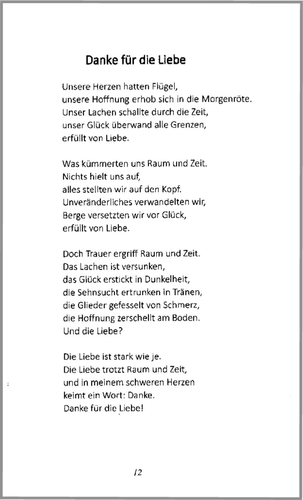 Leseprobe: Liebe wird sein, Liebe, was sonst - Seite 7