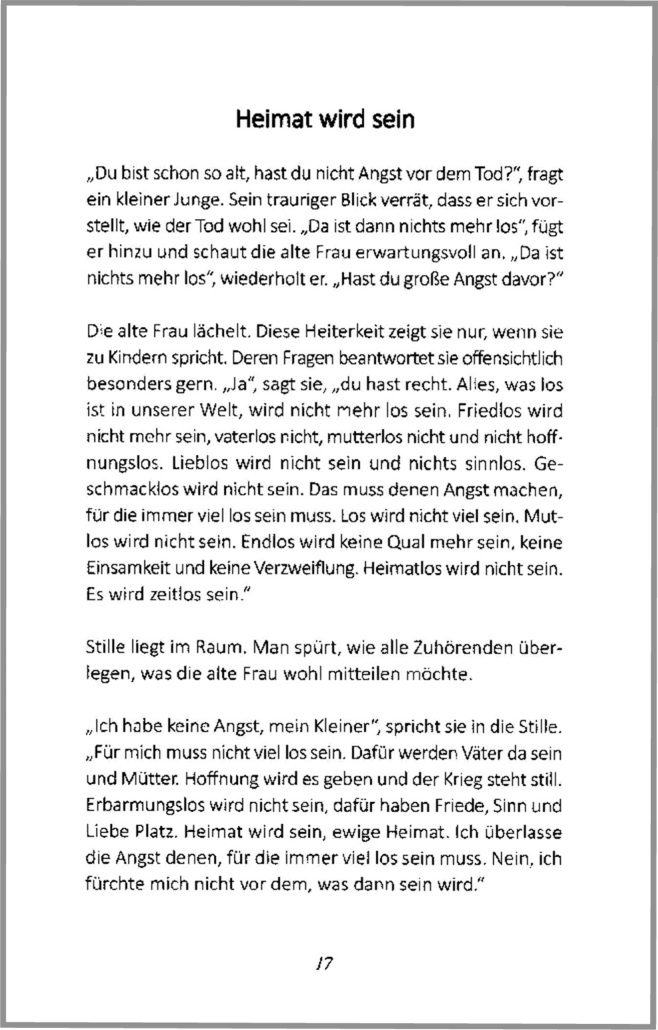 Infos zum Buch: Liebe wird sein - Seite 10